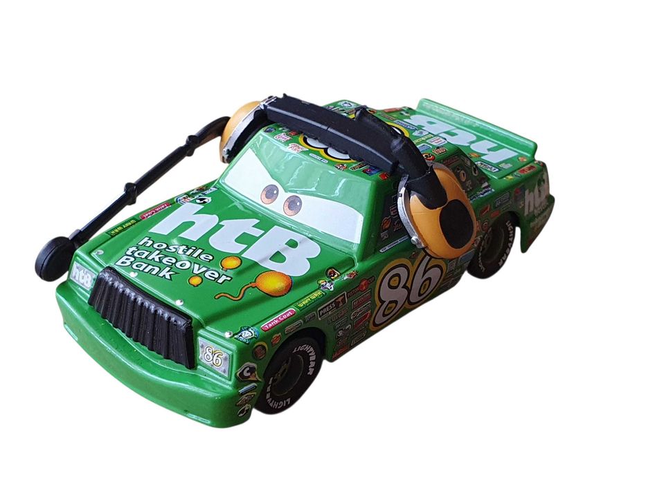 Zabawka model samochodu Chick Hicks 86 Marek Marucha Auta Cars Mcqueen
