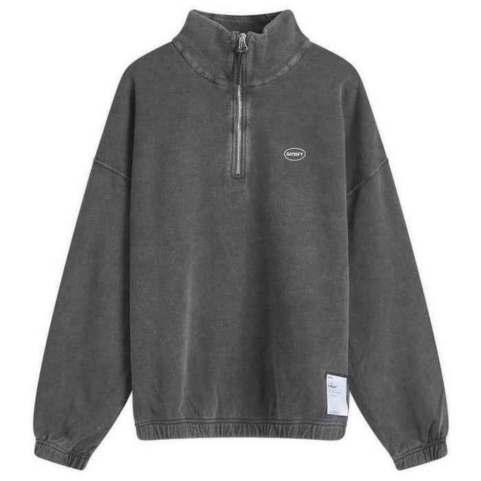 Світшот Satisfy SoftCell Half-Zip Sweatshirt Aged Black