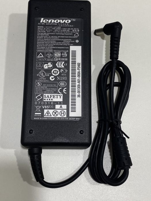 Зарядка, Блок живлення для ноутбука Lenovo 20V 4.5A 90W 5.5*2.5mm