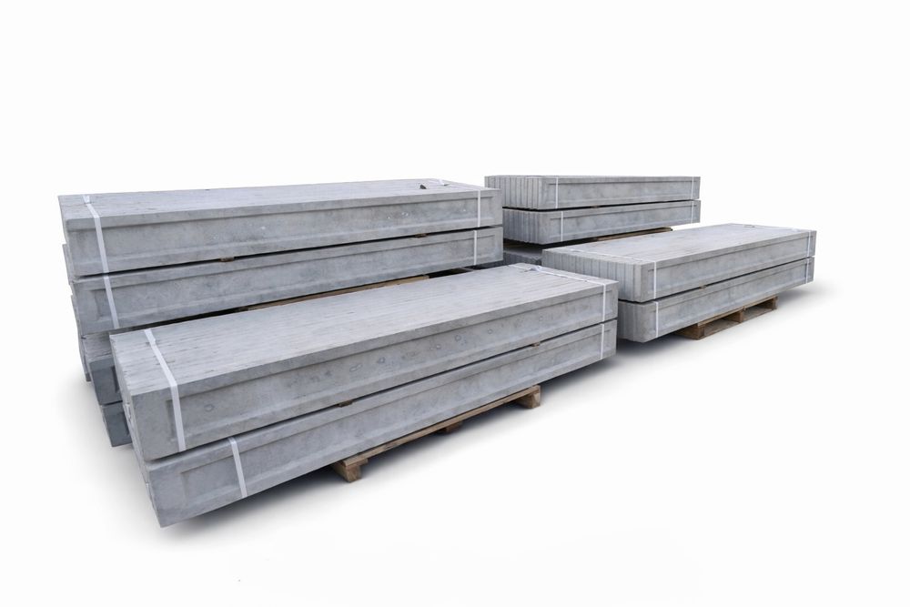 Podmurówka betonowa Ogrodzenia panelowe 3d  2d