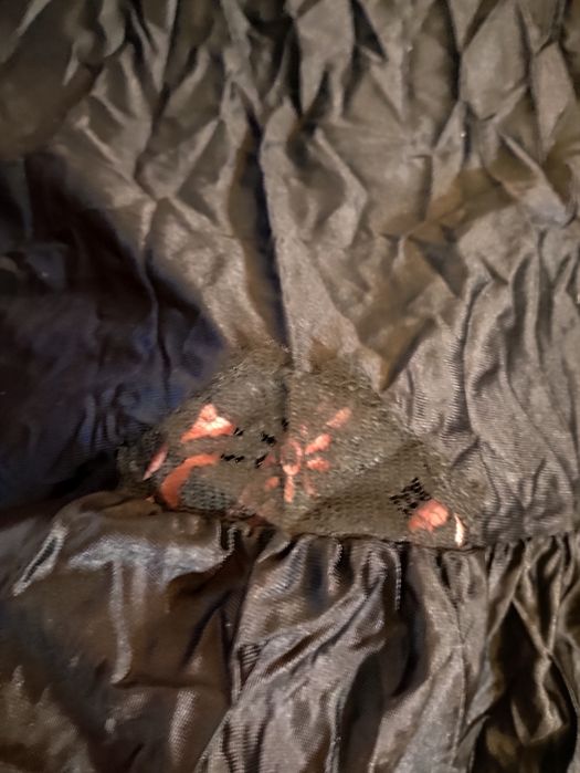 Czarna półhalka z metką 36 Zakłady Sira PRL