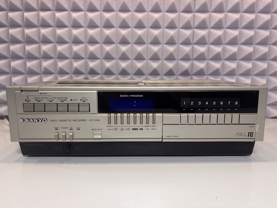 Nagrywarka + Odtwarzacz VHS Sanyo VTC 5150
