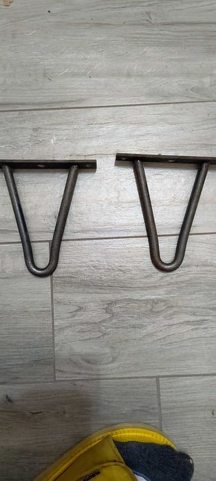 Harpun noga metalowa 16 cm 2 prety