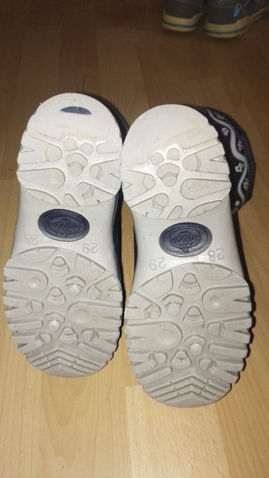 Buty kalosze-śniegowce chłopięce rozmiar 28-29