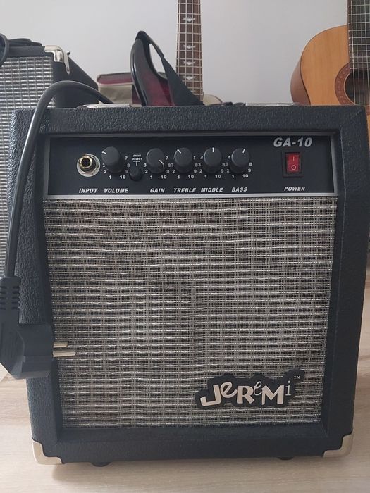 Gitara Aria pro2 + wzmacniacz + efekt