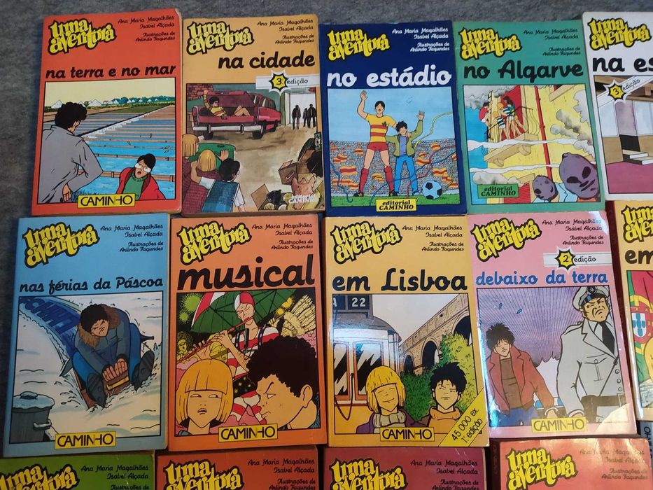 Livros juvenis (UMA AVENTURA; OS CINCO; OS SETE),  2  em INGLÊS