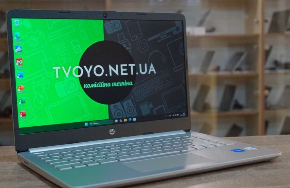 ГАРАНТІЯ HP (FullHD іPS/Core i5-1135G7/RAM 8Гб/SSD 128Гб/IRIS Xe)TVOYO