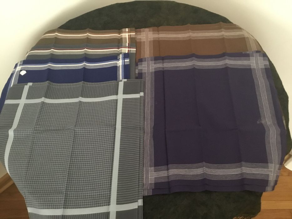 Chusteczki materialowe męskie