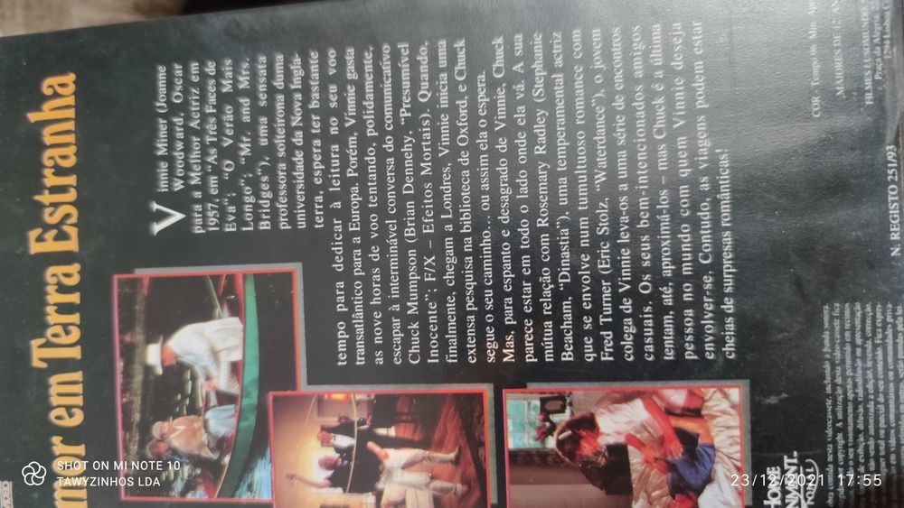 Cassetes de vídeo VHS