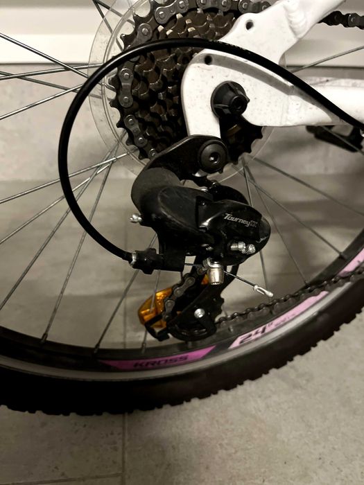 Rower KROSS LEA 1.0 różowy, rozm. S,  rama 15