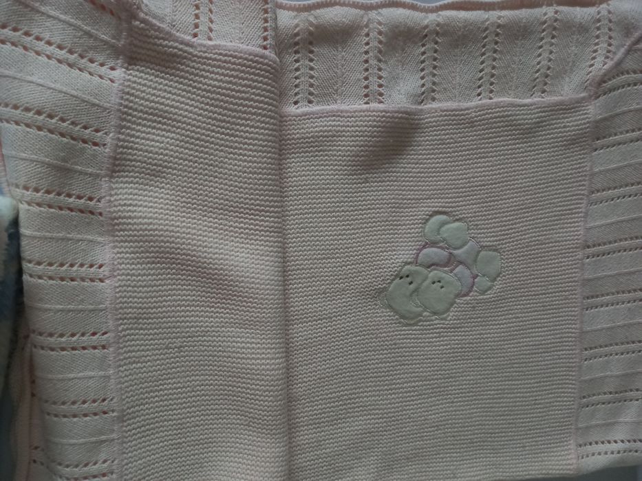 Mantas para alcofa, carro e  cama de bébé