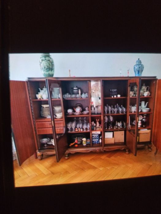 Ścianka drewniana - antyk