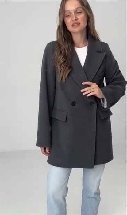 Стильне демісезонне пальто-жакет Zara-style, Туреччина