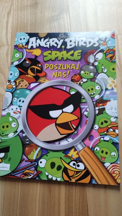 Angry Birds Space nowa książeczka"Poszukaj Nas"