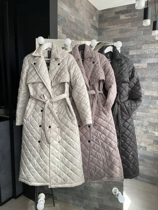 Пальто стьогане осінь -весна