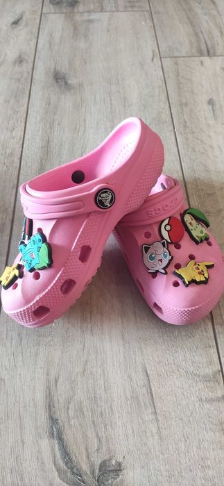Różowe crocs 28-29