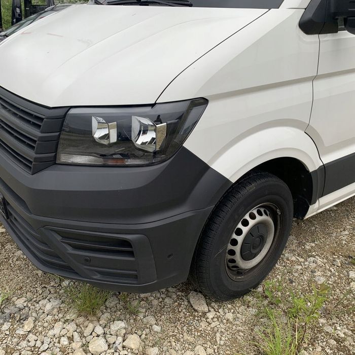Kpl Przód Maska Zderzak Błotnik Lc9A Pas Lampy Vw Crafter Ii 7C Man Tge 24R