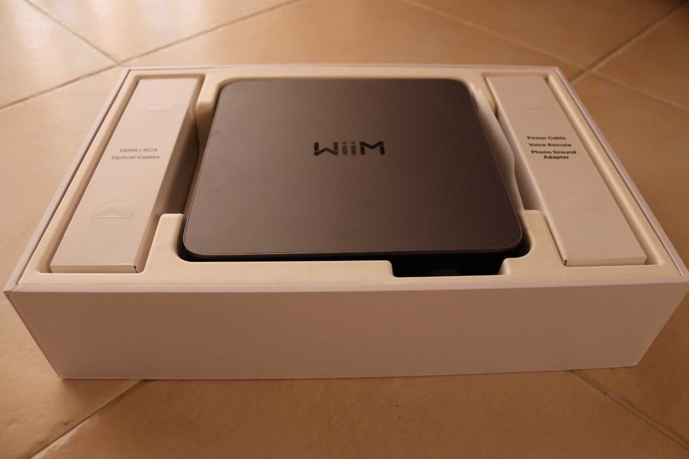 Conjunto WiiM (Vibelink AMP + WiiM Ultra)