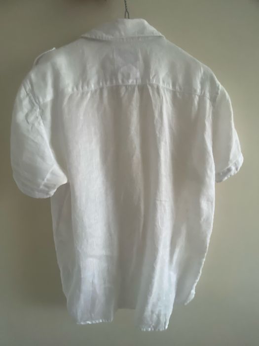 Camisa da Salsa manga curta e branca