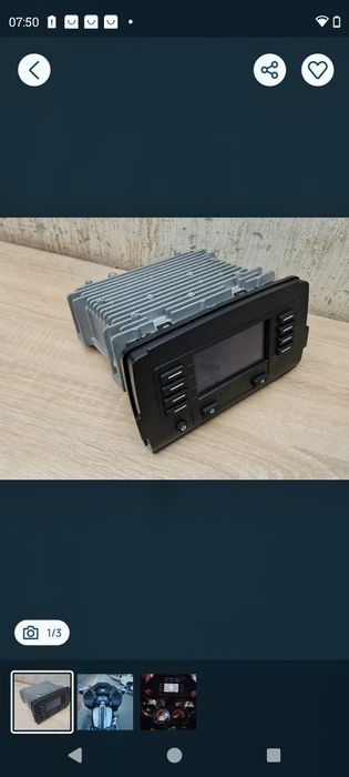 Harley radio  touring