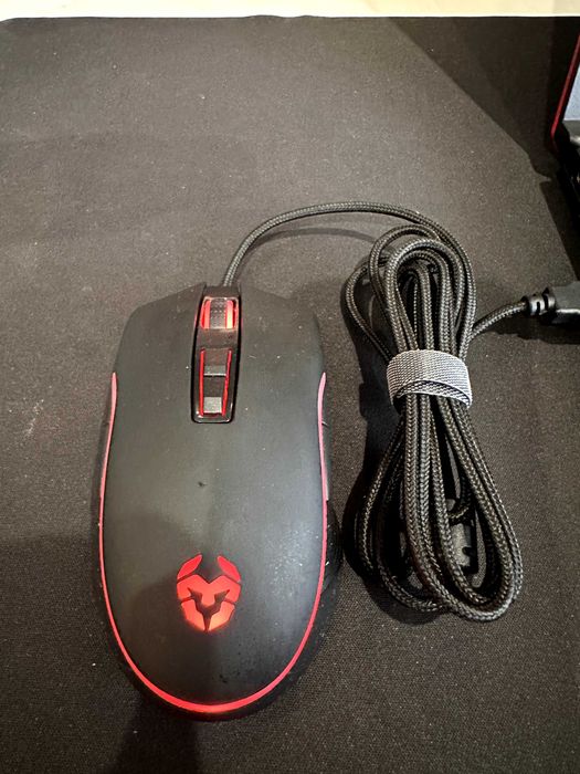 Rato Krom Kane RGB Optical Gaming Mouse Preto