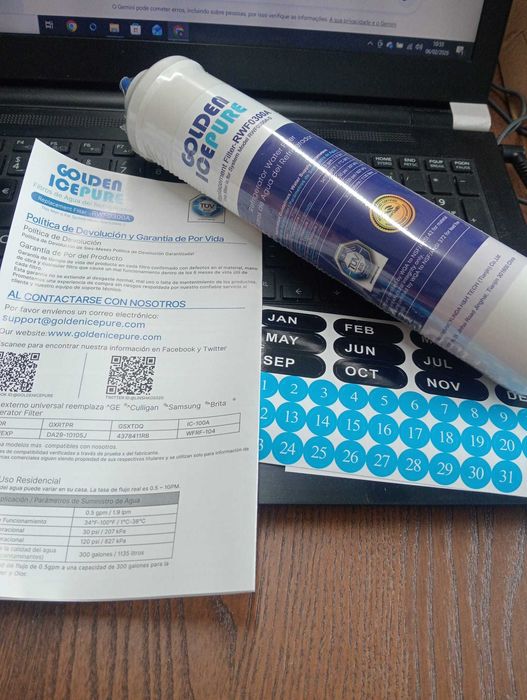 Filtro Água Frigorífico Golden Icepure RWF0300A (Novo e Selado)