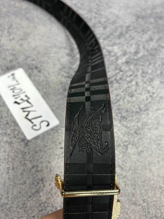 Шкіряний ремень Burberry