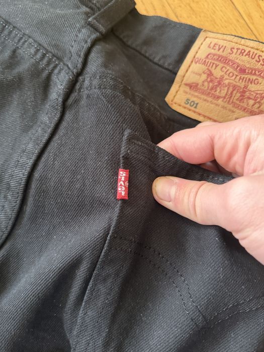 Levis 501 чорні.
