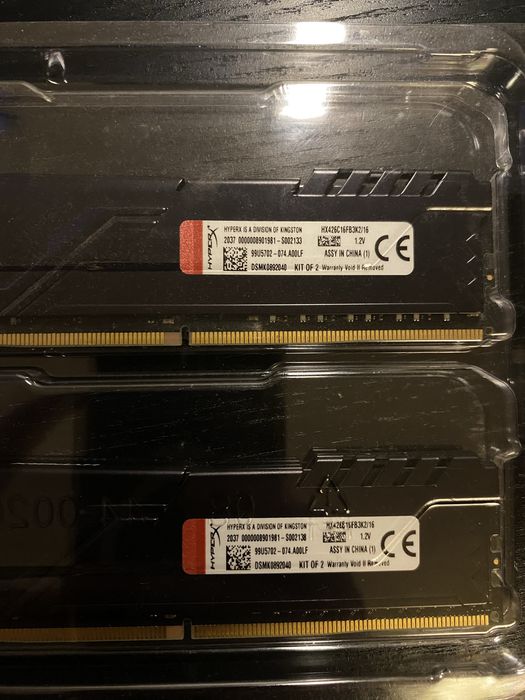 HyperX Fury 16Gb (2x8GB) 2666Mhz
