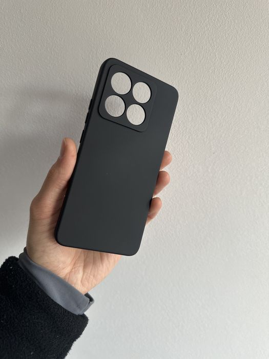Etui silicon + SZKŁO hartowane 9H 2,5D do Xiaomi 14T PRO