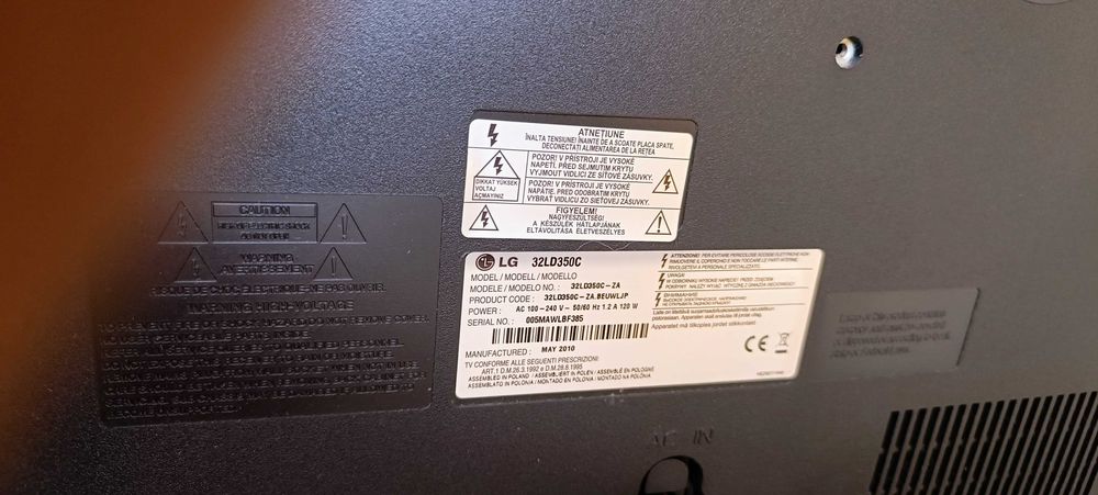 TV e leitor de DVD