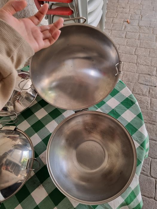 Peças de servir em aço inox