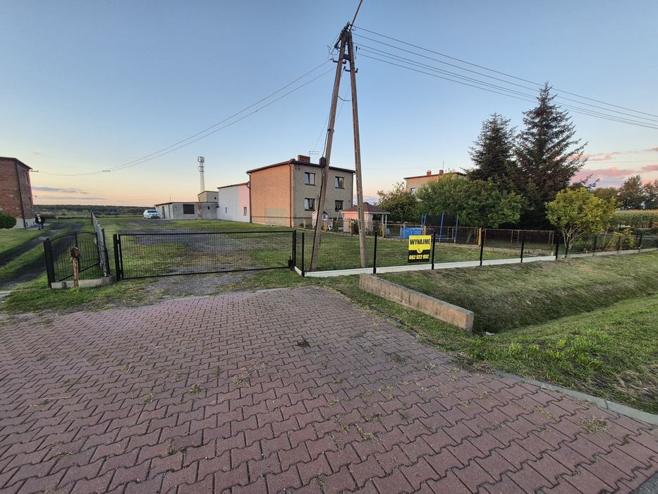 WYNAJMĘ DZIAŁKĘ 900 m² z budynkiem – Paniówki, DK44 - Widok 2