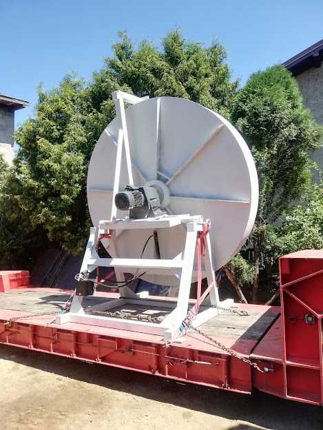 Talerz do granulacji materiałów sypkich - Granulator wapna nawozowego