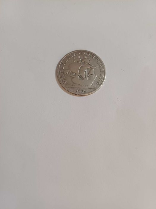 5$00 EM PRATA de 1932 Rara no estado de MBC