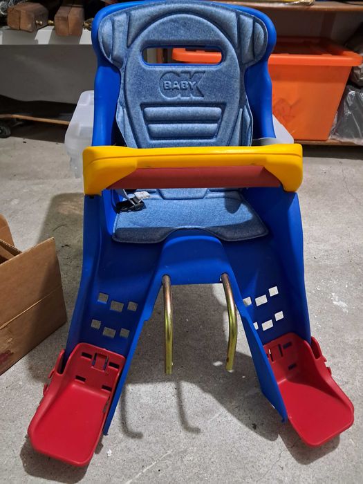 Cadeira baby para acoplar em bicicleta