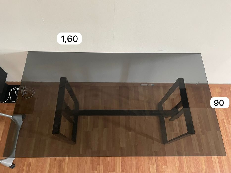 Mesa jantar vidro temperado