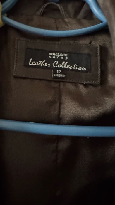 Женский кожаный пиджак Wallace — натуральная кожа,