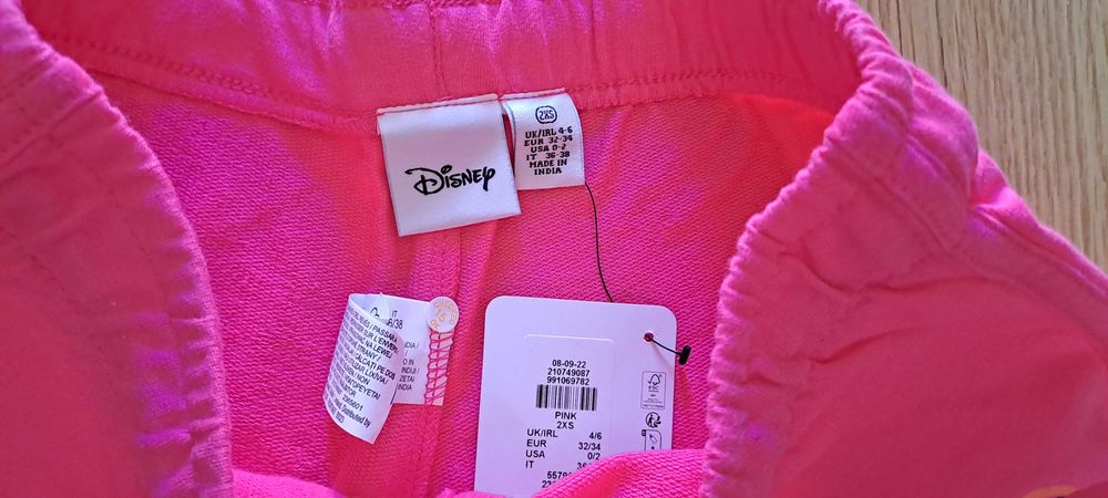 Calções Disney (Novo): Tam 2XS