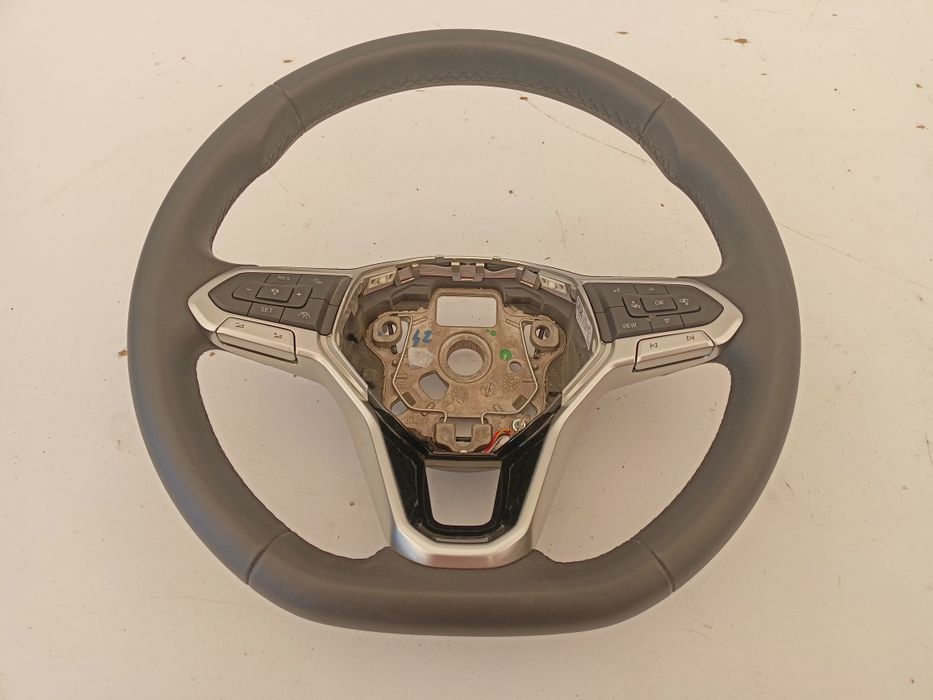VW Golf VIII 8 5H0 kierownica multifunkcyjna łopatki skóra igła
