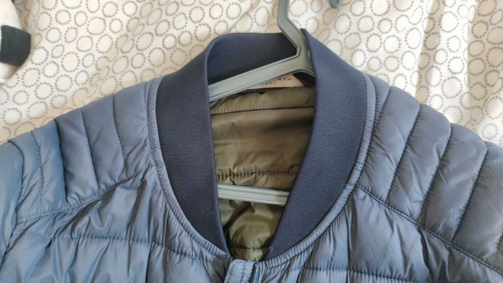 Casaco almofadado Azul Marinho