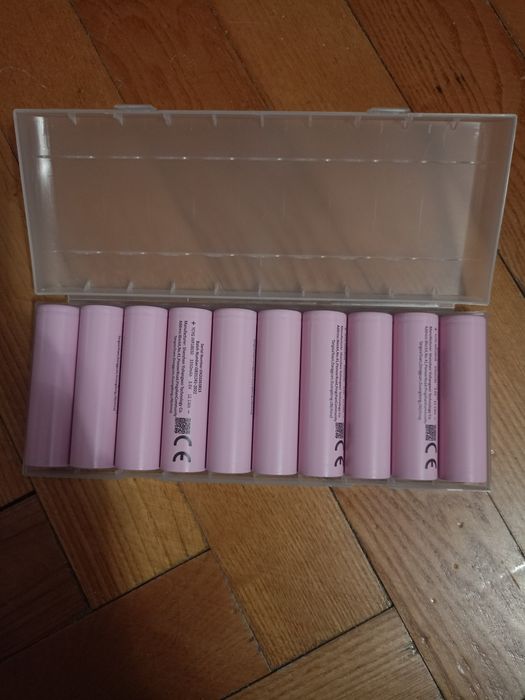 Акумулятори 18650 YCYG 3350mAh 3.6V (10 шт, нові)