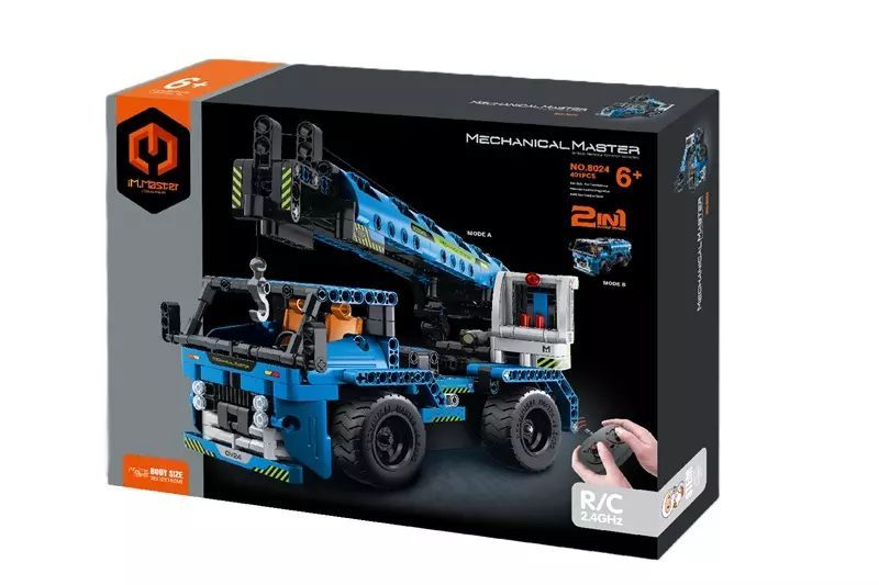 IM.MASTER RC klocki dźwig 2w1 401el 8024 40448