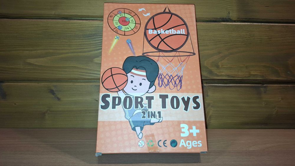 Super Zestaw 2 w 1 - Koszykówka - Basketball - Dart - Rzutki