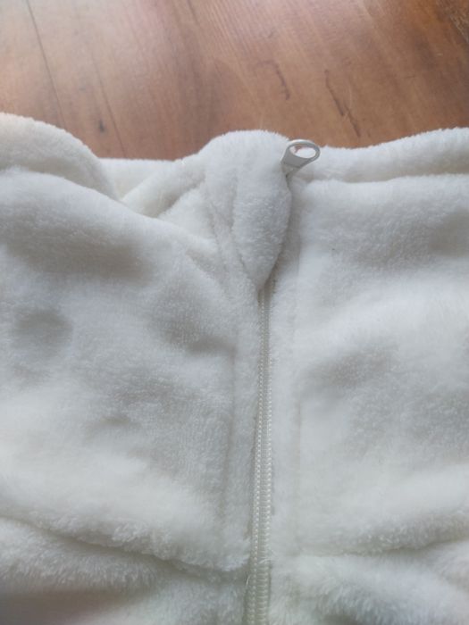 Bluza polarowa biała S