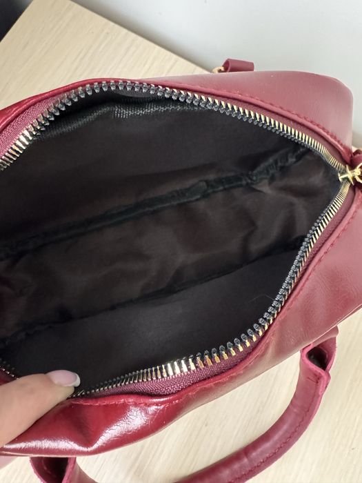 Сумка  бордова якісна