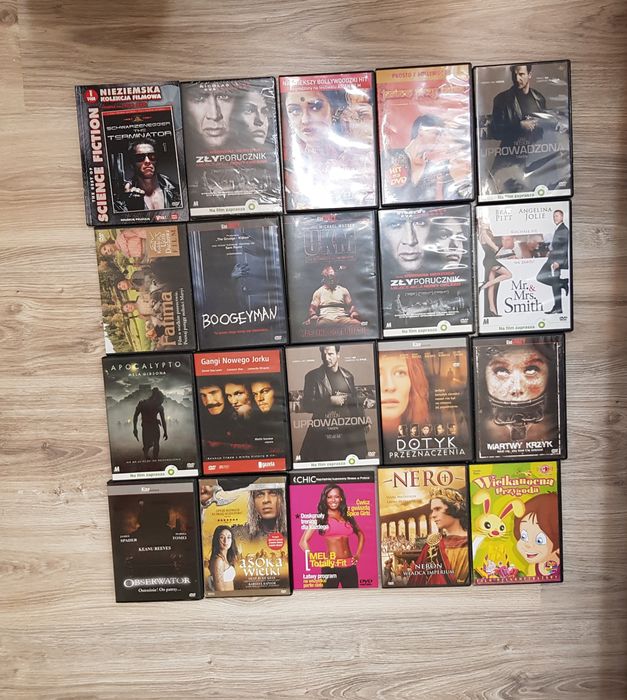 Płyty DVD video z filmami