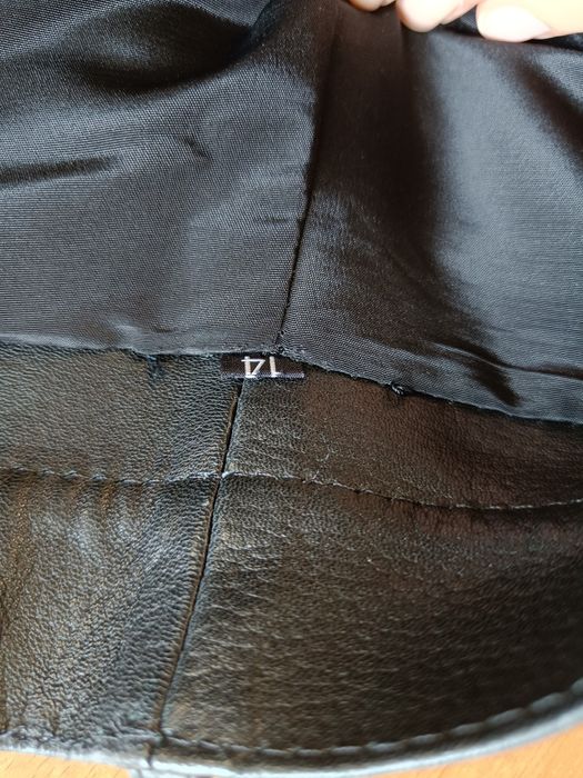 Шкіряні штани брюки