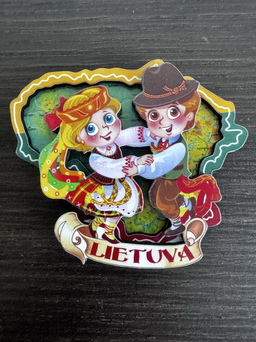 Magnes na lodówkę Litwa