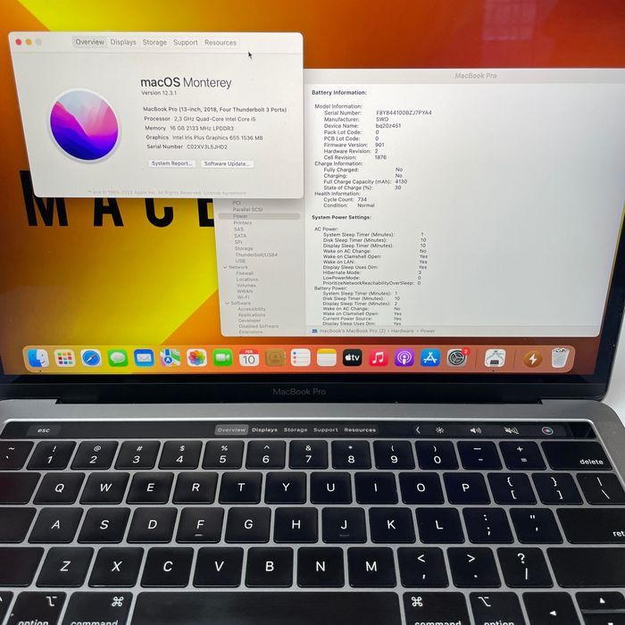 MacBook Pro 13 2018 i5 16GB RAM 256GB SSD Space Gray МАГАЗИН/ГАРАНТІЯ